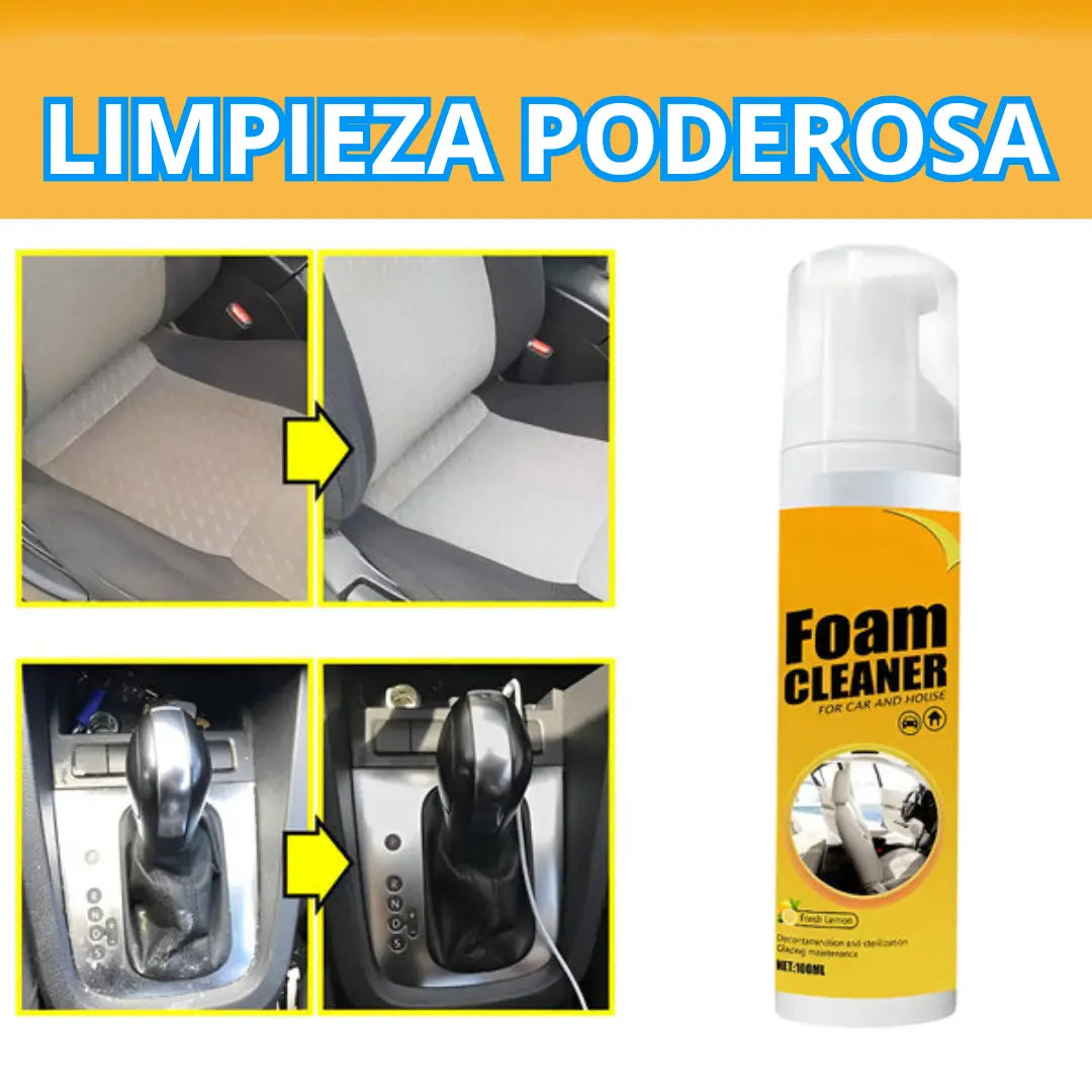 Espuma limpiadora mágica