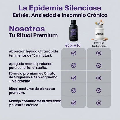 SHOT líquido que desconecta tu mente