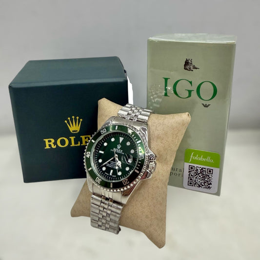 Reloj Rolex ⌚️ + Perfume PREMIUM®️🔥