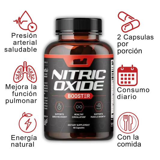 Nitric Oxide: Recupera tu máxima energía hoy