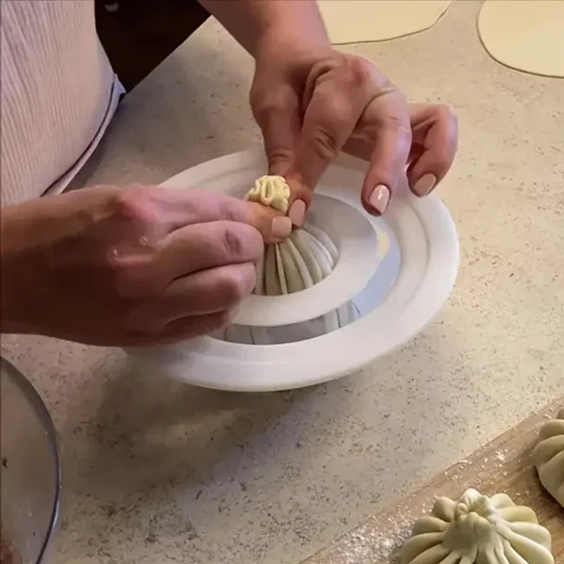 🥟Máquina para hacer bollos y empanadillas con forma de flor