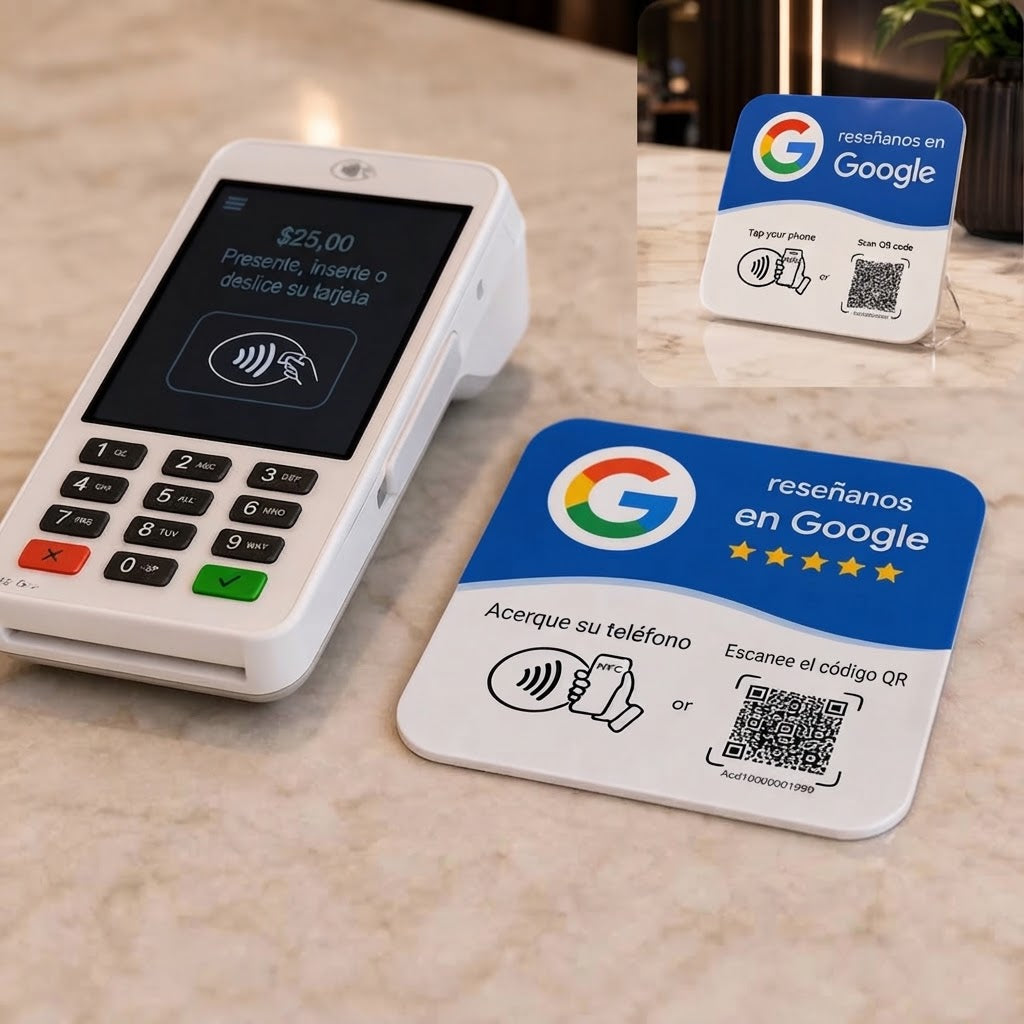 Placa de Google Reseñas