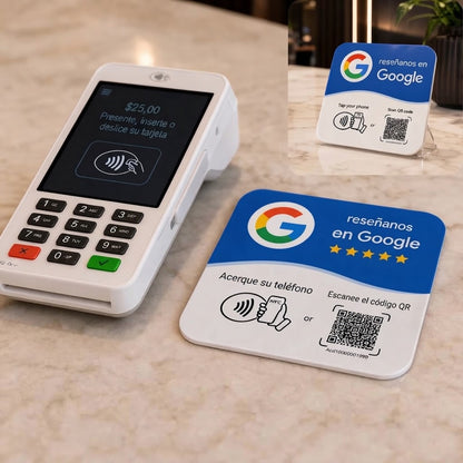 Placa de Google Reseñas