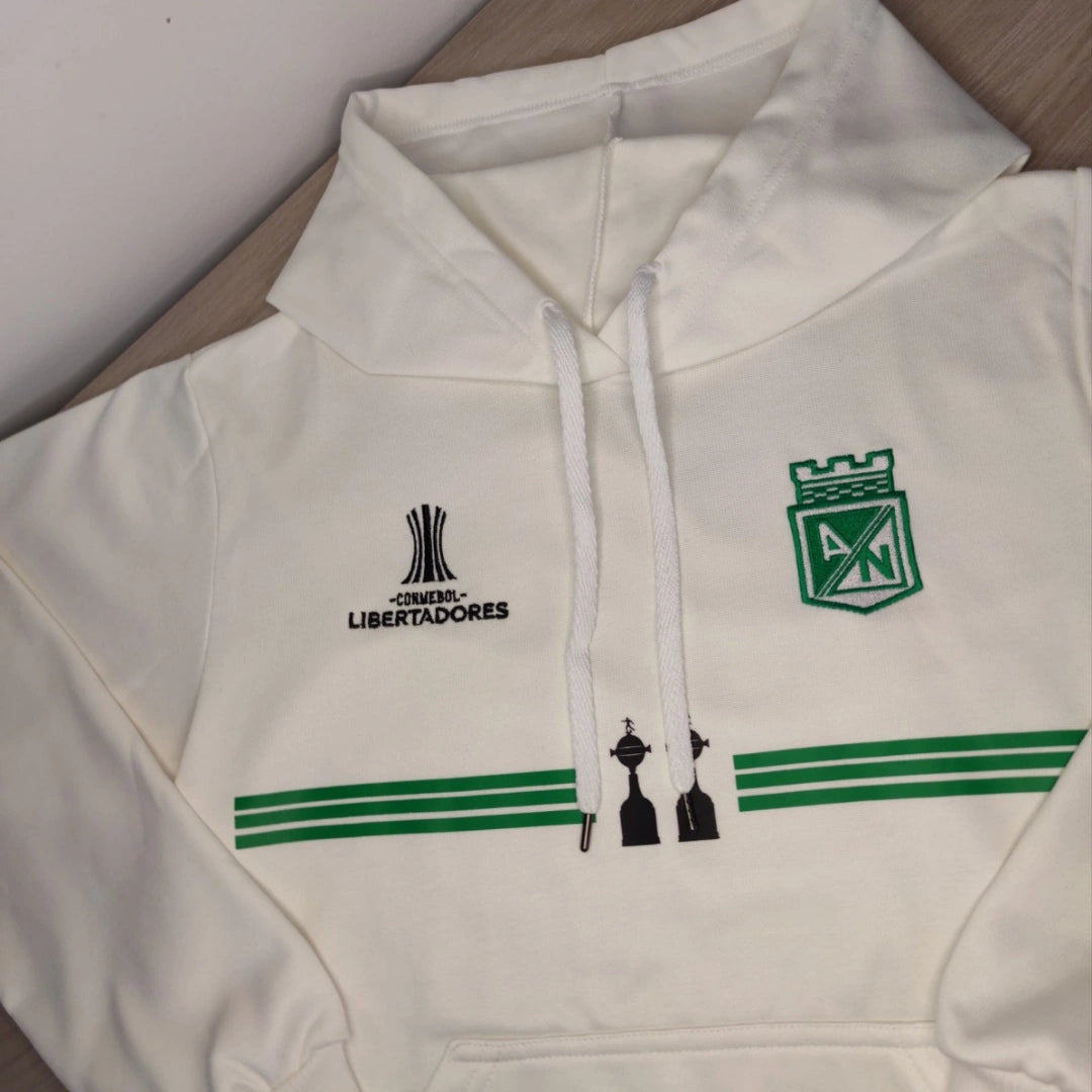 💚 Buzo Atlético Nacional Logos Bordados