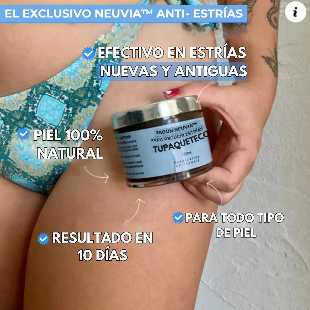 Jabón Neuvia™ Mejora el Aspecto de Estrías🎁+ ENVÍO GRATIS