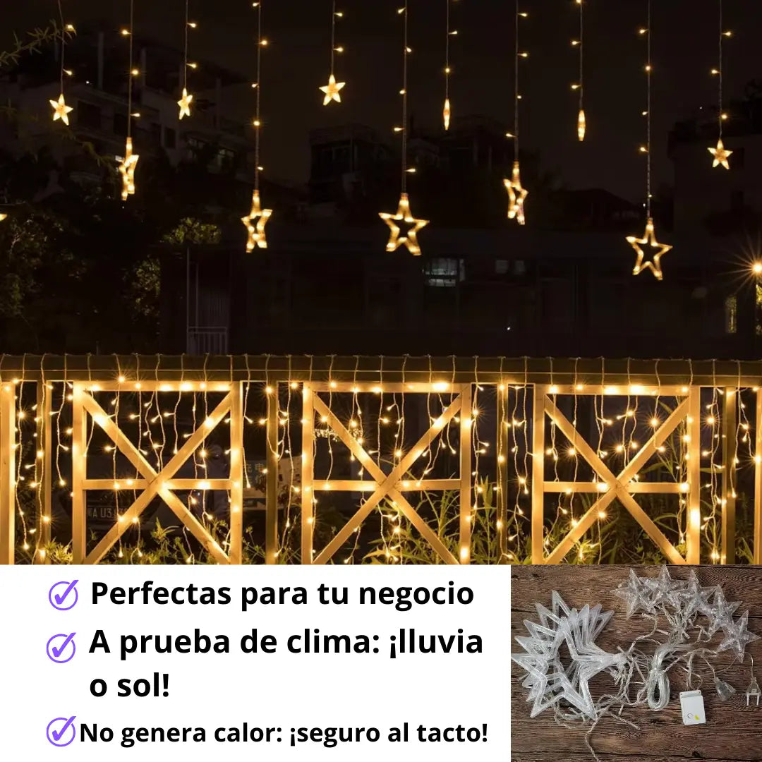 ✨ LA NAVIDAD EN TU HOGAR, BRILLA CON ESTRELLAS LED: 🎁 40% OFF