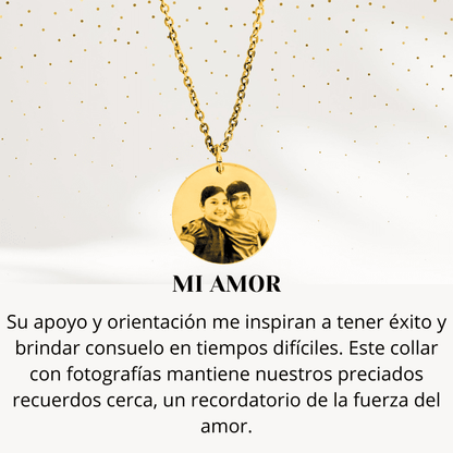 Collar personalizado con Grabado Láser que Captura momentos especiales