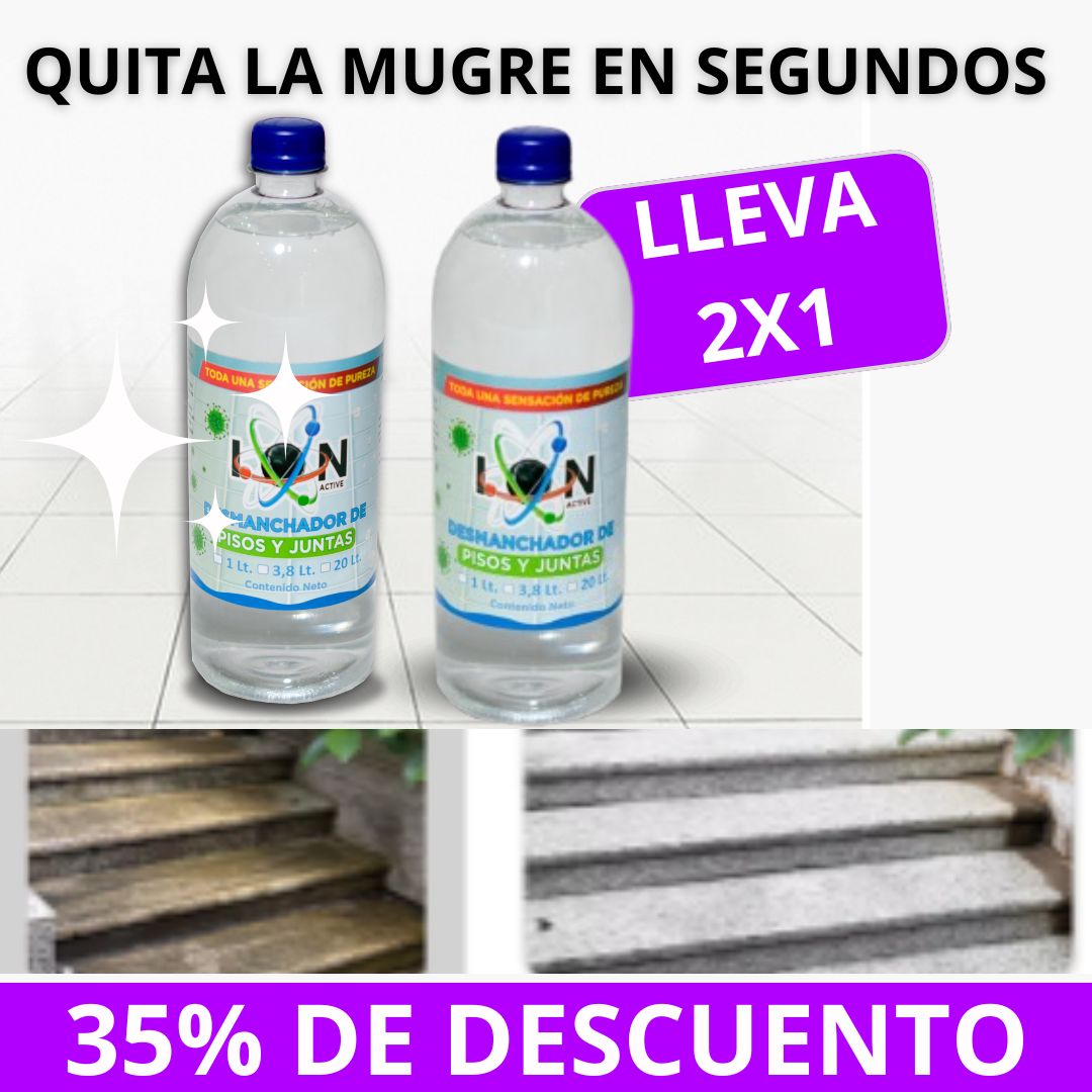 Desmancha y quita la suciedad en segundos 🧼