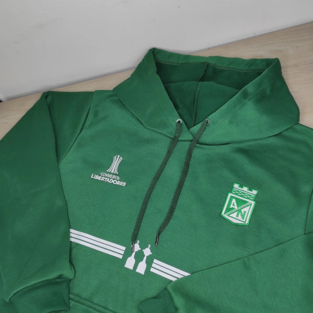 💚 Buzo Atlético Nacional Logos Bordados