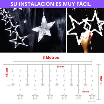 ✨ LA NAVIDAD EN TU HOGAR, BRILLA CON ESTRELLAS LED: 🎁 40% OFF