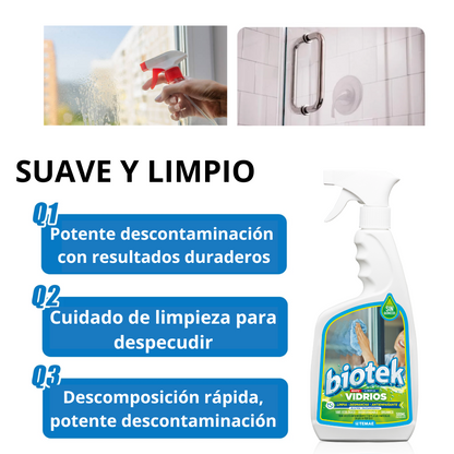 Biotek: Limpieza Profunda para tus Vidrios