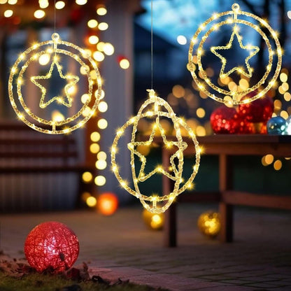 🎁 Aro Led Estrella de Navidad 🎅