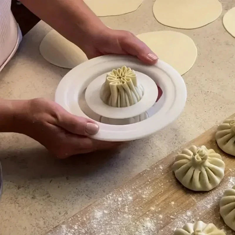 🥟Máquina para hacer bollos y empanadillas con forma de flor