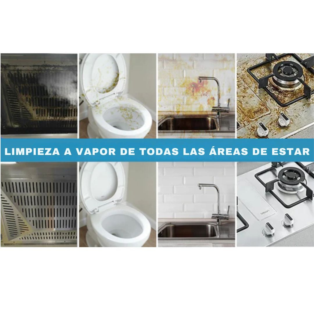 Limpiador multiuso a vapor profundo