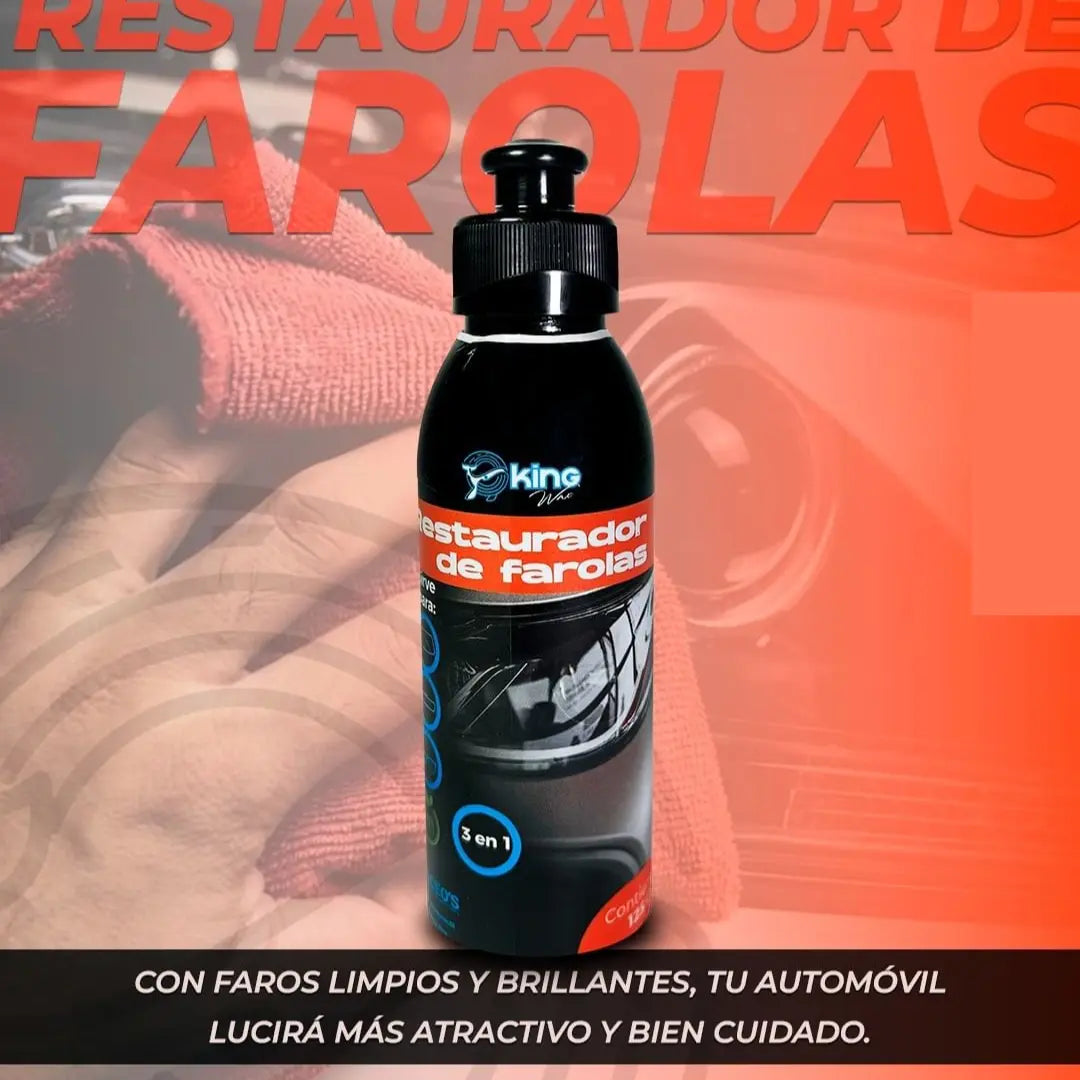 🎁 2x1 Potente agente reparador de faros avanzado