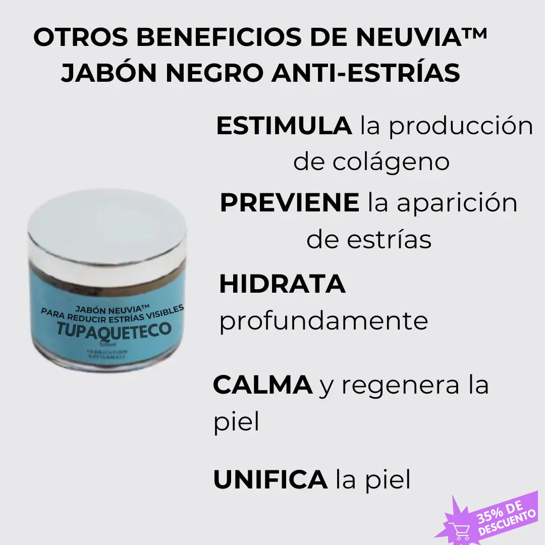 Jabón Neuvia™ Mejora el Aspecto de Estrías🎁+ ENVÍO GRATIS