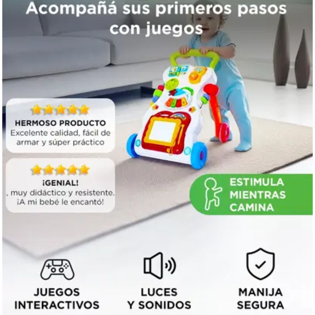 Tu bebé merece caminar con seguridad y diversión