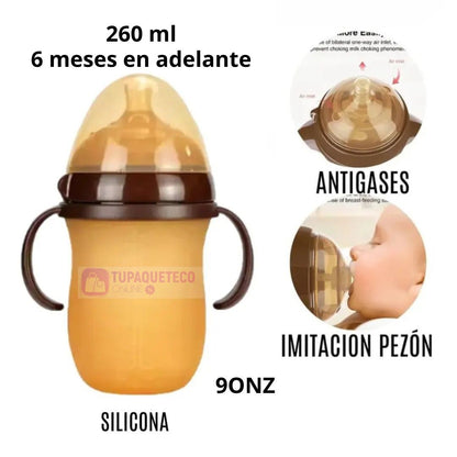 🍼 Biberón que Imita el Pecho Materno + ¡ENVÍO GRATIS! 🎁