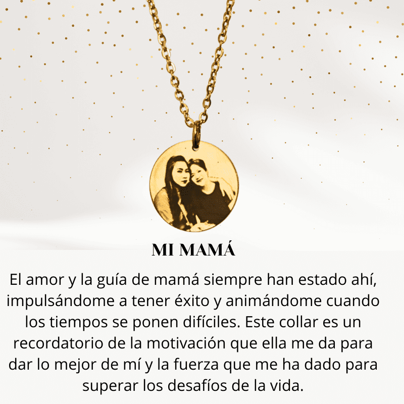 Collar personalizado con Grabado Láser que Captura momentos especiales