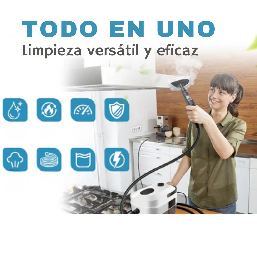 Limpiador multiuso a vapor profundo