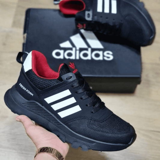 Adidas Fresh Negro Rojo Caballero