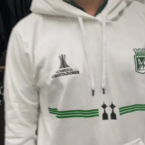 💚 Buzo Atlético Nacional Logos Bordados