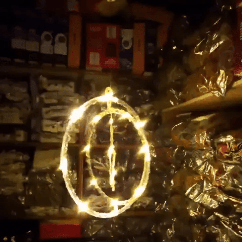 🎁 Aro Led Estrella de Navidad 🎅