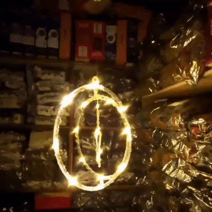 🎁 Aro Led Estrella de Navidad 🎅