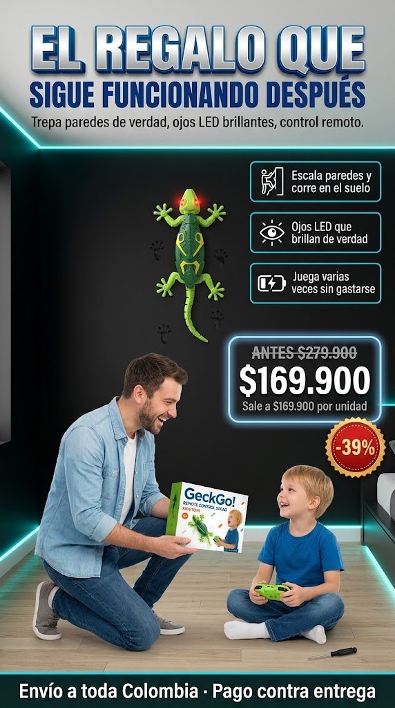 Lagarto Control Remoto
