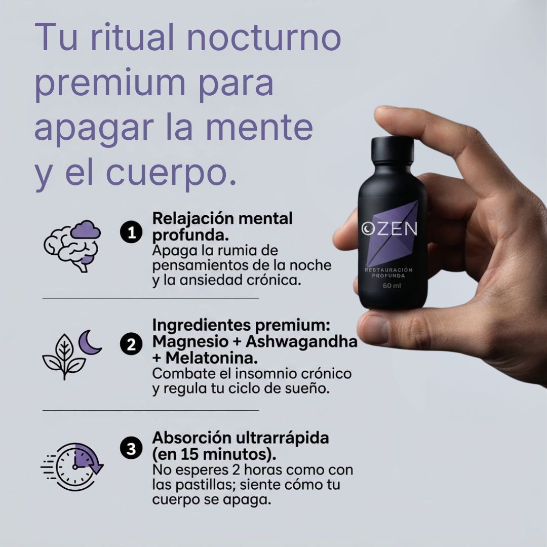 SHOT líquido que desconecta tu mente